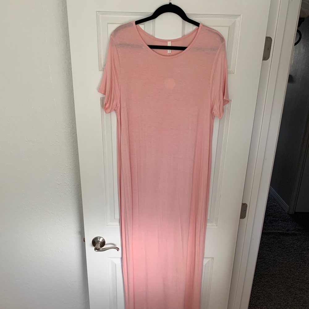 Pink Blush Maxi Dress